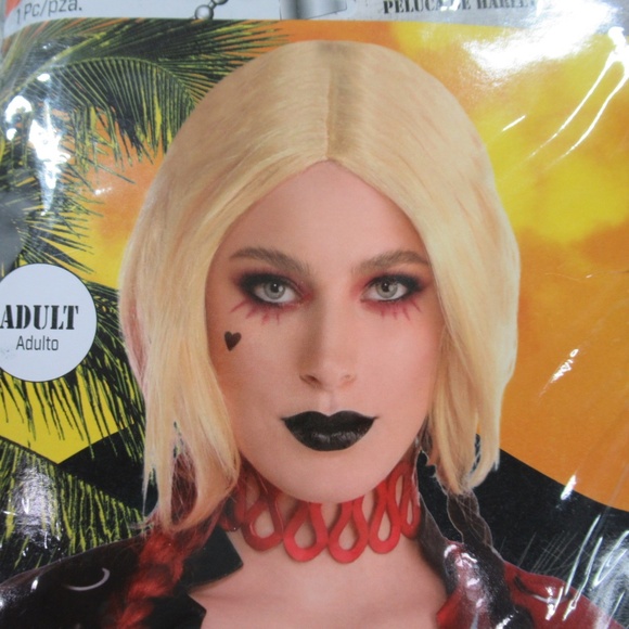 Harley Quinn The Suicide Squad Braided Hair Wig - Picture 6 of 10